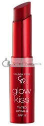 Golden Rose Cosmetics Glow Kiss Tinted Lip Balm SPF15, Vegan Formula, Cseresznye lével