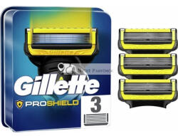 Gillette ProShield Férfi Borotvapenge 5 Antifrikciós Penge, 3 Utántöltő