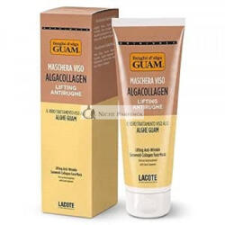 Guam Algacollagen Lifting Ránctalanító Arcpakolás Rózsaszín Agyaggal és Guam Algával, Anti-Aging Hatás, Olaszország, 75ml