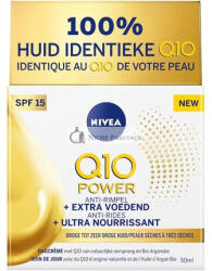 Nivea Q10 Power Extra Tápláló Ránctalanító Nappali Krém SPF15, 50ml