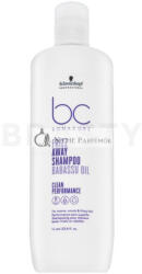 Schwarzkopf BC Bonacure Frizz Away Shampoo hajsimí tó sampon hajgö ndö rö dé s é s rendezetlen hajszá lak ellen 1000 ml