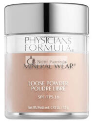 Physicians Formula Ásványi Viselhető Púder SPF 15, Átlátszó Világos, 12g