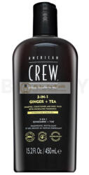 American Crew 3-in-1 Ginger + Tea sampon, kondicioná ló é s tusfü rdő 450 ml