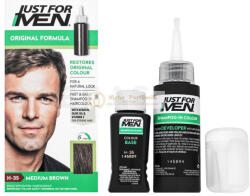 Just for Men Shampoo-in Haircolour szí nező sampon fé rfiaknak H35 Medium Brown 66 ml