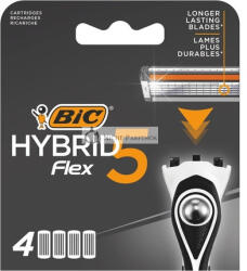 BIC Hybrid 5 Flex Férfi Borotva 5 Titán Penge