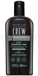 American Crew 3-in-1 Chamolie + Pine sampon, kondicioná ló é s tusfü rdő 450 ml