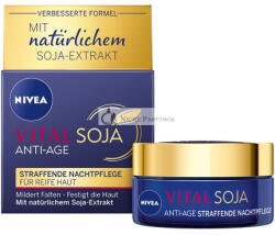 Nivea Vital Soy Anti-Ageing Firming Night Cream, 50 ml