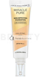 MAX Factor Miracle Pure Skin-Improving Foundation hosszan tartó make-up hidratá ló hatá sú 33 Crystal Beige 30 ml
