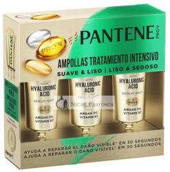 Pantene Puha és Simító Ampullák 15ml - 3 Darabos Csomag