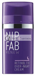 Nip + Fab Nip + Fab Retinol Fix Éjszakai Krém 0.1% Retinollal és Hialuronsavval, 50ml