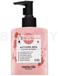 Maria Nila Colour Refresh tá plá ló maszk szí nes pigmentekkel a vö rö s á rnyalatok ú jraé leszté sé hez Autumn Red 300 ml
