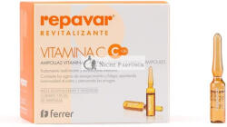 Repavar Revitalize Aktív C-vitamin Ampullák, 20 db - Anti-aging, Intenzív Megújító és Firming Kezelés, Magas Koncentrációjú C-vitamin 20 db