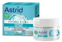 Astrid Hidratáló Zselés Krém Normál és Kombinált Bőrre Hydro X-Cell, 50 ml