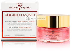 Gioiello Liquido Ragyogó Arcmaszk Öregedésgátló Hatással Ruby Porral, Vitis Vinifera, Nátrium-Hialuronáttal, Betainnal, Folyékony Ékszer, Sejtmegújítás, 50ml