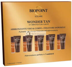 Deborah Biopoint Solaire Wonder Tan Arc- és Testbarnító Készlet Aftersun-nal