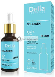 Delia Cosmetics Kollagén Szérum Hyaluronsav Kezelés Száraz Bőrre, 30ml