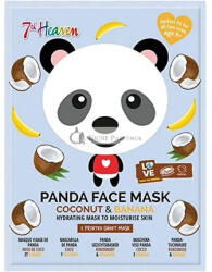 7th Heaven Panda Arcfólia Kókusz és Banán Hidratálásra és Ápolásra