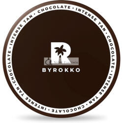 Byrokko Csillogó Barna Csokoládé Napozókrém 200ml Szuper XXL Gyors Barnító Krém Intenzív Csokoládé Barnához