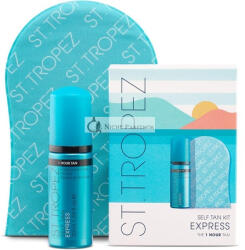 St. Tropez Önbarázdás Expressz Kezdőcsomag Expressz Habbal 50ml és Alkalmazó Kesztyűvel
