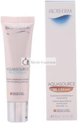 Biotherm Aquasource BB Cream Instant Beautifying Moisturizer SPF15, 30ml, Közepes - Arany