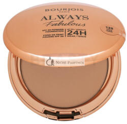 Bourjois Always Fabulous SPF 20 Powder Foundation pú deres make-up matt hatá sú 125 7 g