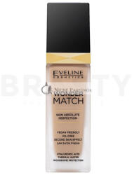 Eveline Wonder Match Skin Absolute Perfection hosszan tartó make-up az egysé ges é s vilá gosabb arcbő rre 15 Natural 30 ml