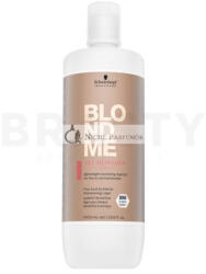 Schwarzkopf BlondMe All Blondes Light Shampoo tá plá ló sampon sző ke hajra 1000 ml
