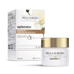 Bella Aurora Anti Aging Krém 50ml - Splendor 10 Formula a Szembetűnően Fiatalabb és Tömörebb Bőrért