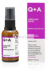 Q+A Azelaic Acid Balancing Serum Póruscsökkentő Cink-PCA-val és Antioxidánsokkal Frissebb és Simább Bőrért