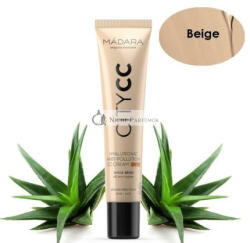 Mádara Madara Bio Hyaluronsav Anti-Pollution CC Krém SPF15 Bézs 40ml