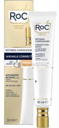 RoC Retinol Correxion Ránctalanító Napi Hidratáló SPF 30, Hidratáló SPF Krém, Ráncok és Öregedés Elleni Bőrápolás, UVA/UVB Védelem - 30 ml