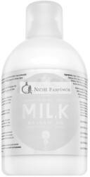 Kallos Milk Shampoo erő sí tő sampon szá raz é s sé rü lt hajra 1000 ml