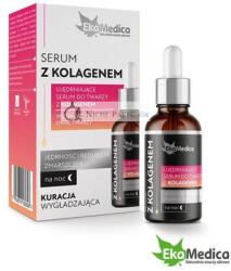 Ekamedica Arckrém Éjszakai Szérum Kollagénnel, Hialuronsavval és C-vitaminnal, 20ml