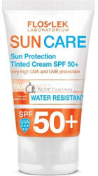FLOSLEK Tinted Face Cream SPF 50+, Csökkenti a Bőrhibák Láthatóságát, 50ml