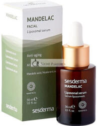 Sesderma Mandelac Liposzómás Szérum Érzékeny és Pattanásos Bőrre Mandula Savval és Hidraluronsavval Érett Bőrre