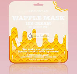 Kocostar Waffle Gel Essence Sheet Maszk, 40g - Fagylalt