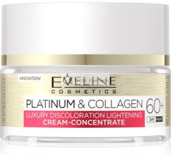 Eveline Cosmetics Platinum & Kollagén Ránctalanító Nappali és Éjszakai Krém 60+, 50ml