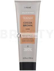 Lakmé Teknia Color Refresh Cocoa Brown Mask tá plá ló maszk szí nes pigmentekkel barna hajra 250 ml