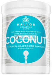 Kallos Coconut Nutritive-Hair Strengthening Mask erő sí tő maszk minden hajtí pusra 1000 ml