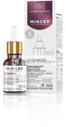 Mincer Mincer Pharma Vitaminok Filozófiája Lifting Szérum Arcra és Nyakra Goji Bogyó Kivonattal, A, B, C, E, F, PP, D Vitaminokkal és Selyemfehérjékkel, 15ml