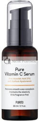 PURITO Tiszta C-vitamin Szérum, 60ml, Természetes Összetevők, Vegán és Állatkísérlet Mentes
