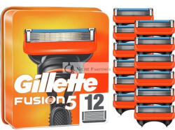 Gillette Fusion5 férfi borotvapengék 1 csomag 12 pengével