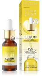 Eveline Face & Body Care Eveline Super Duet Koncentrált Szérum C-Vitamin Niacinamid Komplex, 18ml