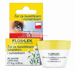FLOSLEK Flosslek Szemhéj- és Szemkörnyék Gél Kékfény és Kamilla 10g