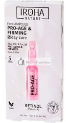 Iroha Nature Arcbőr Ampullák Anti-Aging Retinollal Napi Kezelés, 5 Db, 1.5ml