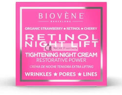 Biovène Barcelona Retinol Éjszakai Lift Feszesítő Éjszakai Krém Regeneráló Hatással