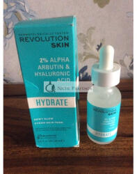 Revolution Beauty Skincare Hidratáló 2% Alfa Arbutin és Hialuronsav Szérum 30ml