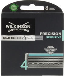 Wilkinson Sword Quattro Titanium Sensitive Utántöltő Borotvapengek - 8 Darabos Csomag