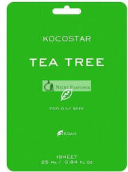 Vican Kocostar Tea Tree Arcpakolás Zsíros Bőrre - 25ml