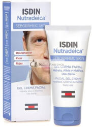 ISDIN Nutradeica Arckrém 50ml Zsíros Bőrre - Hidratál, Nyugtat és Mattítja a Bőrt